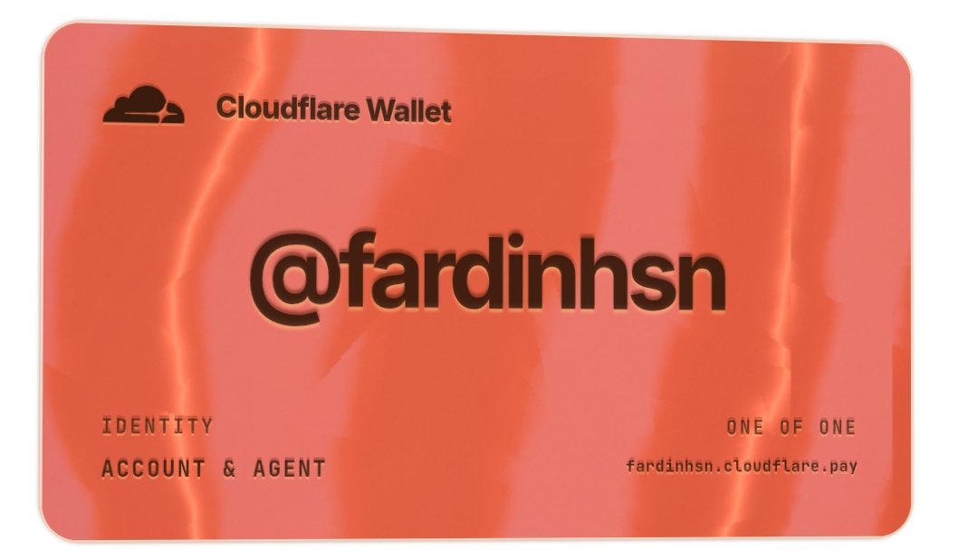 nidrafx1's tweet photo. I just reserved my Cloudflare Wallet tag: https://t.co/8JauPdUdMV.

Reserve yours now at https://t.co/d7RRIPvMr8 https://t.co/2FQ4HbmfjL