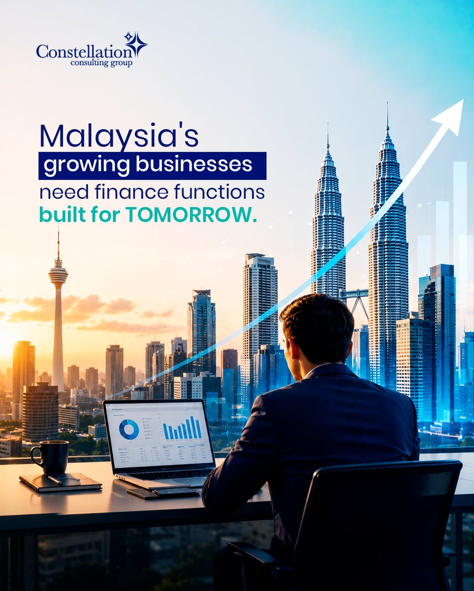 CgConstellation's tweet photo. Malaysia's business landscape is evolving and finance must evolve with it. Modern EPM enables faster decisions, stronger governance, and agile planning for sustainable growth. Is your finance function ready?

#Malaysia #FinanceTransformation #EPM #ConstellationConsultingGroup https://t.co/xdubJzPv4x