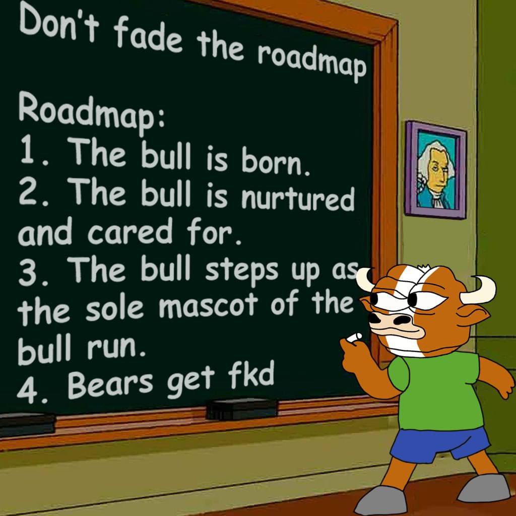 mumu_bull's tweet photo. the road is clear, don’t fade the bull

gmumu https://t.co/7buiKk7r1J
