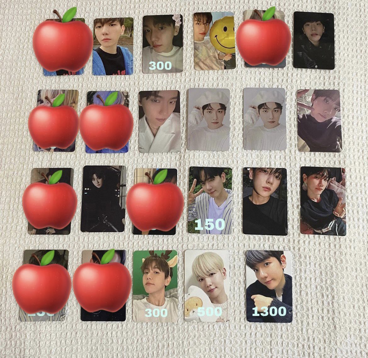 aboutiriss's tweet photo. ขาย / wts / ตามหา #IRisxExo

Update 050826

การ์ด Exo แบคฮยอน ชานยอล จงอิน เซฮุน มินซอก ซิ่วหมิน ดีโอ คยองซู ซูโฮ เฉิน จงแด

120฿ ทุกใบ 
*ยกเว้นใบที่มีราคาเขียนไว้ 3 ใบ ส่งฟรี 

#ตลาดนัดexol #ตลาดนัดexo #การ์ดexo #ของสะสมexo https://t.co/klTojHFDJM
