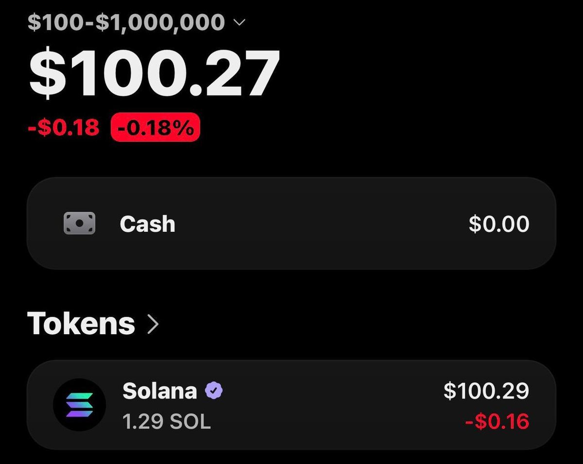 fluffycrypt's tweet photo. I am back as promised!

Time to start the $100 → $1,000,000 challenge.

Last time it took me 7 days, will try doing it faster this time.

If you want to follow along, comment "ME" below and I’ll send you an invite to my group.

To celebrate my return, I am also doing a $100 giveaway so comment your wallets.