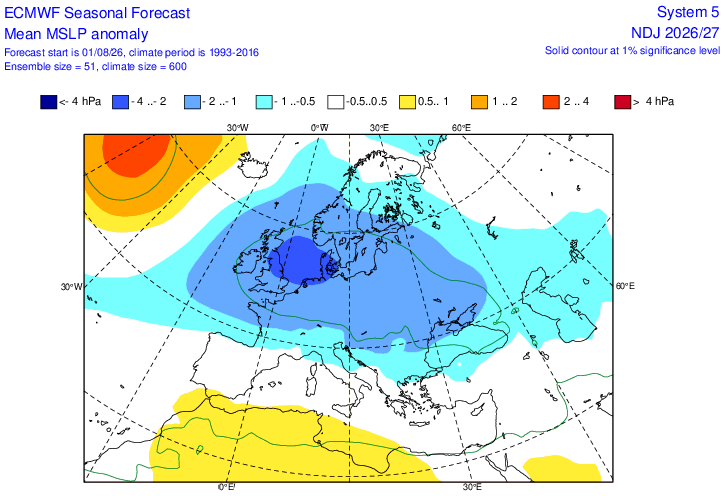 MetRyan96's tweet photo. Interesting update from ECM

Much more unsettled signal developing as we head through Autumn

Note the increasing signal for Atlantic/Greenland blocking as we get into winter, would give higher risk of colder weather

Too far out to take literally but this winter is a wildcard https://t.co/29eW0a4K1v