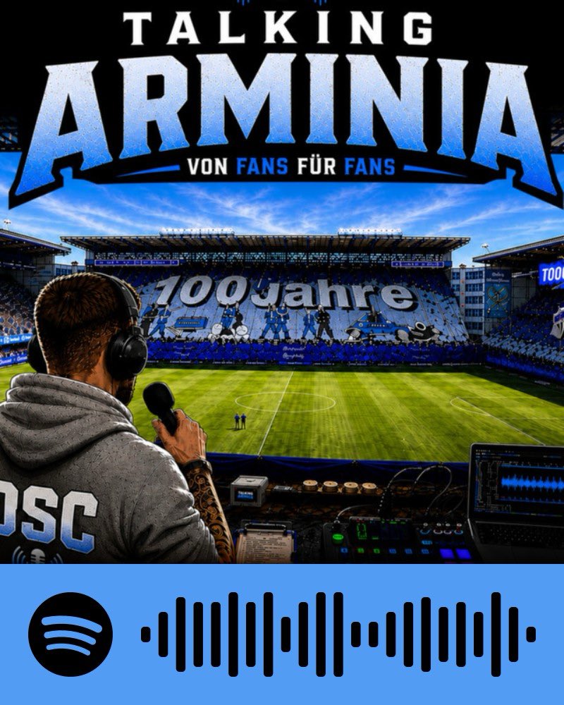 ItsTimmos's tweet photo. 🎙️ Die erste Folge von Talking Arminia ist online!
Zum Saisonauftakt sprechen wir über die aktuelle Lage, analysieren die wichtigsten Themen und werfen einen Blick auf die kommenden Herausforderungen gegen den KSC.
Jetzt reinhören und gerne teilen! #Arminia #kscdsc #immerdabei https://t.co/qvFegYocYr