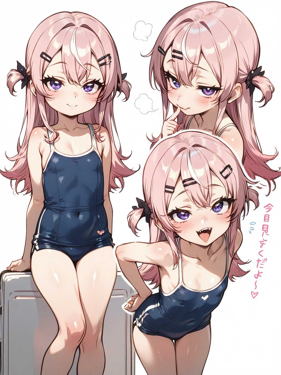 riroand_ai's tweet photo. スク水　#aiart https://t.co/o62S5CwHPp