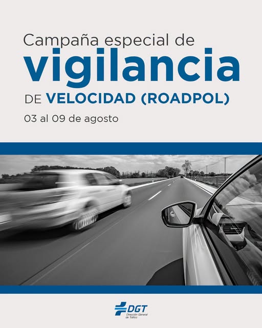 PoliciaMV's tweet photo. Durante esta semana estamos llevando a cabo la #CampañaEspecialControlYVigilancia de #velocidad en las vías de circulación, en colaboración con la @DGTes
La campaña durará hasta el día 10 de agosto
¡Conduce seguro y respeta los límites! https://t.co/gBfNagScF4
