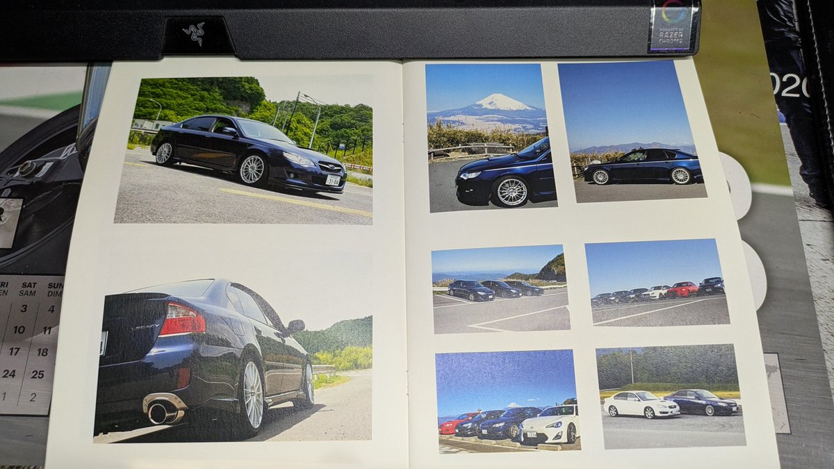 leo_factory's tweet photo. またキタムラでフォトブックを作った😄
過去に乗ってレガシィとＮチビを📖

フォトブックを作るのに過去フォトデータの整理が出来たし、形に残せて良かった😁 https://t.co/jHqg9i5Dzf