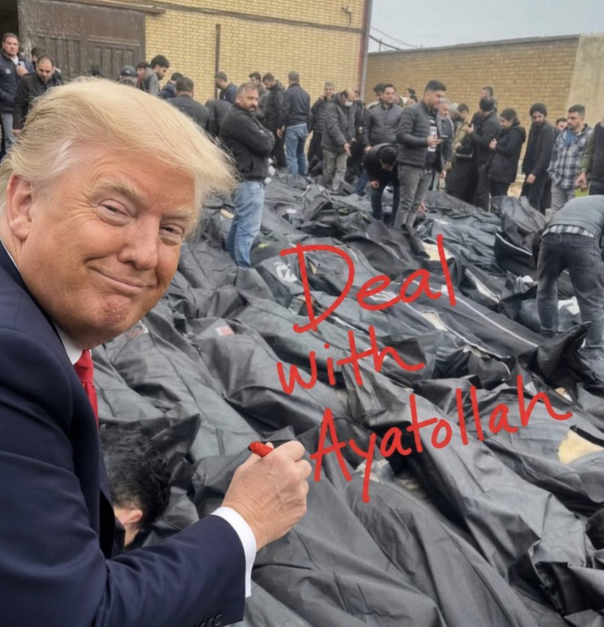 Mha796612d's tweet photo. @MOSSADil But the MORON CLOWN, @realDonaldTrump, is BEGGING the BARBARIC, SATANIC regime of Iran for a FRUITLESS deal !!!!.

Which one is FAR MORE BASTARD ??!!!...

Trump or @BarackObama ???!!!

#TACO 
#IranMassacre 

@netanyahu 
@marklevinshow 
@SecRubio https://t.co/4i9pnQ4SU3