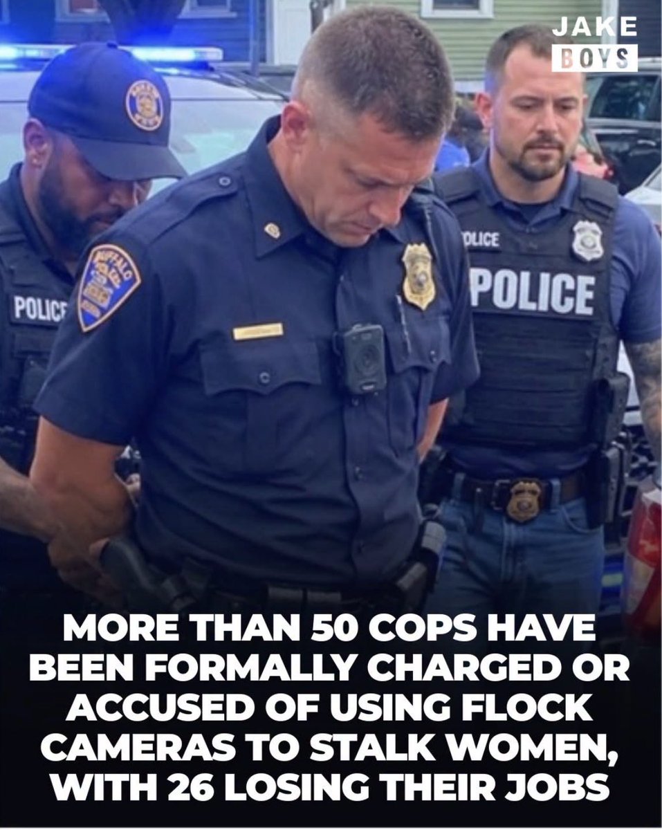 AnnieForTruth's tweet photo. Absolutely disgusting! Police officers around the country have been found using flock cameras to stalk women. They are using their power and access for all the wrong reasons. 🤬 https://t.co/aQFCFBcjdL https://t.co/PDtZmj2pJC