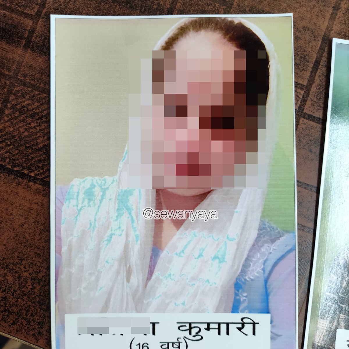 swati_gs's tweet photo. This minor girl had been missing since 11 July. One Mohd Junaid Ansari was the suspect in her kidnapping

Three weeks of disappearance. No trace of the girl 

It was only after @sewanyaya complained to Human Rights Commission and @KanoongoPriyank issued prompt notice to Bihar police for urgent recovery of the girl that she has finally been brought back today

Another girl saved

We will ensure the perpetrator goes to jail under POCSO