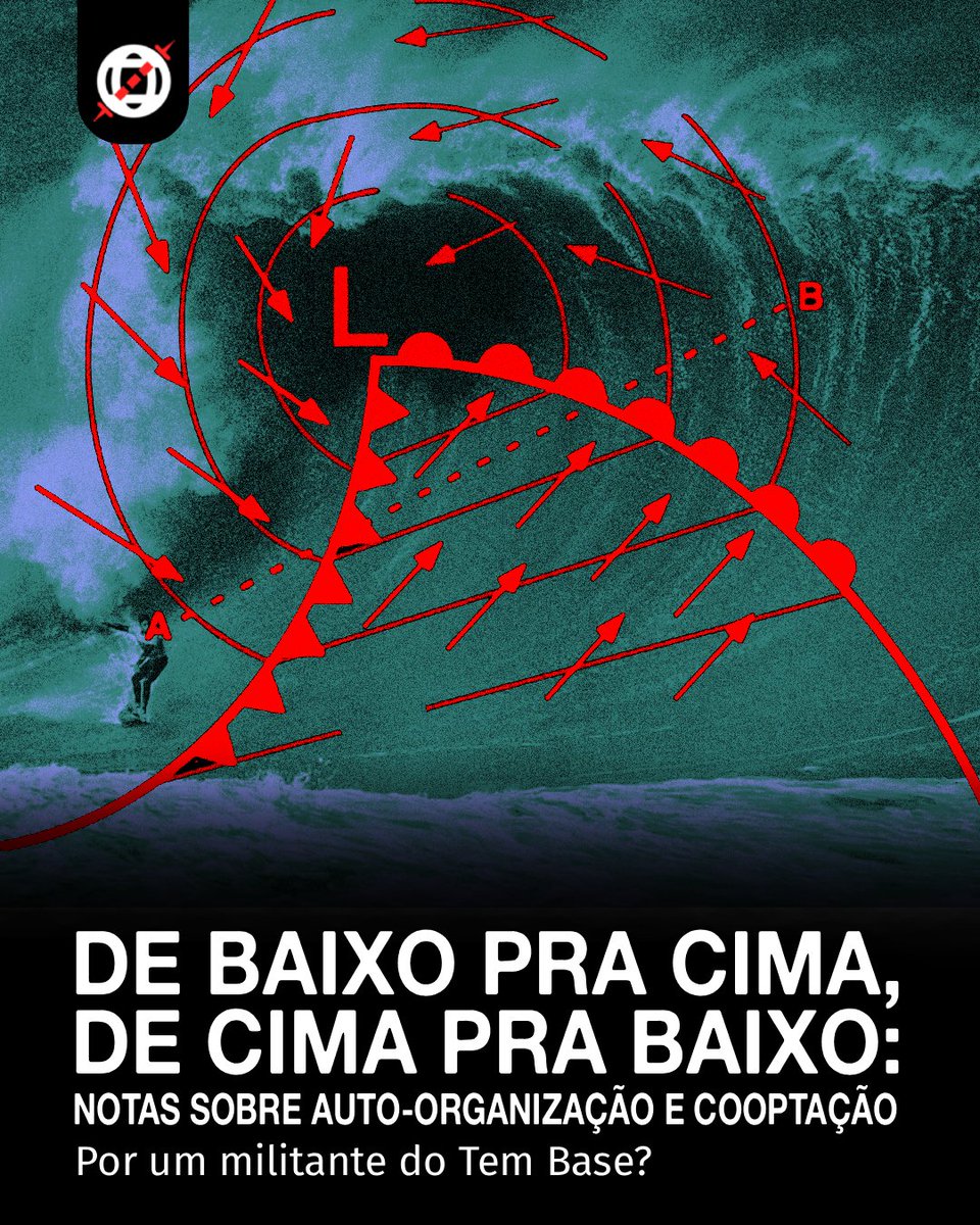 antipoda_gc's tweet photo. TRIBUNA DE DEBATES DO ANTÍPODA 📰❗️

"De baixo pra cima, de cima pra baixo: Notas sobre auto-organização e cooptação"

Por um militante do Tem Base?

Texto enviado em resposta ao chamado colocado na primeira parte do texto "Para além do trabalho".

+ https://t.co/y6c27CXXRQ