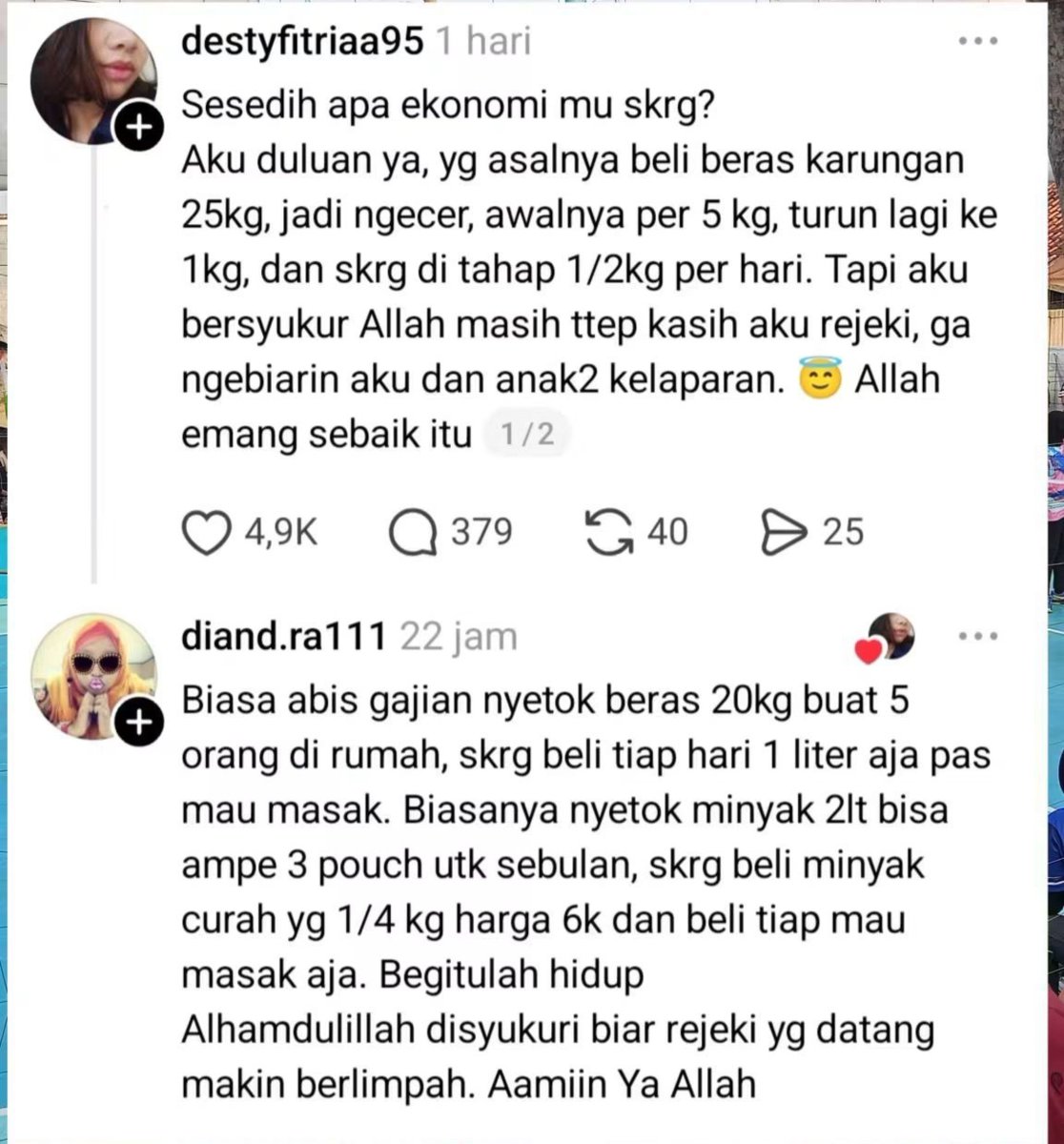 KucengTerbanggg's tweet photo. Kuat2 untuk kita semua 💪 https://t.co/qrY7eB6BGo