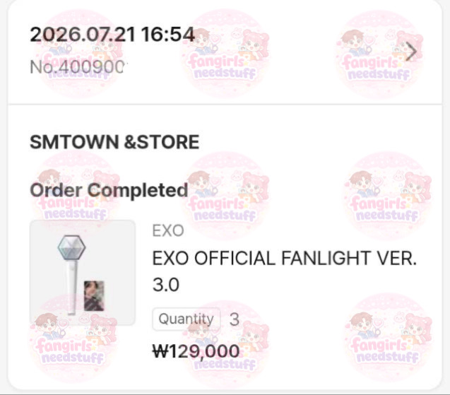 fangirlsns2's tweet photo. #proofco_fns po exo official light stick ls versi 3 9pcs https://t.co/uRjZMUcdog