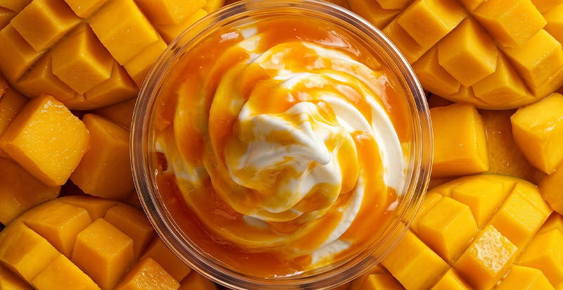 HerfyFSC's tweet photo. عشاق الآيس كريم مانجو ارفعوا يديكم😋🍦🥭

#هرفي #Herfy https://t.co/LJ2lwkan6E