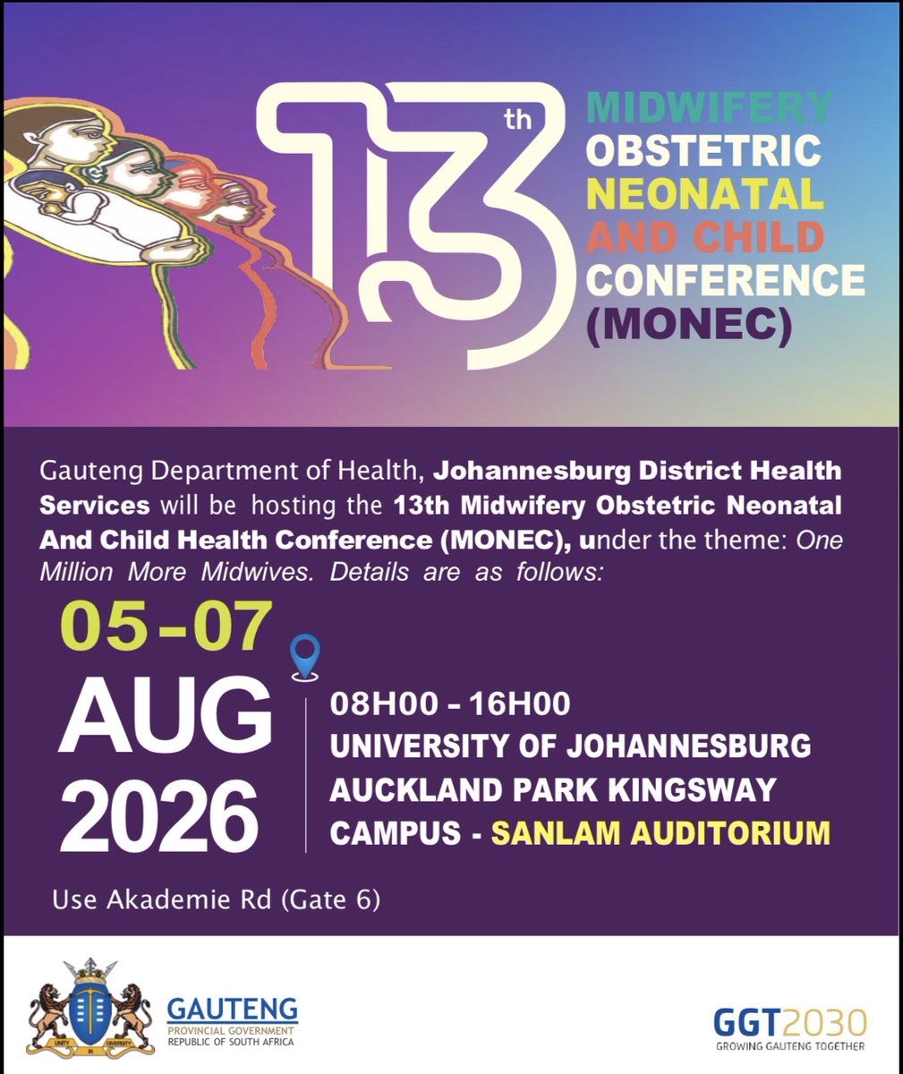 teampata's tweet photo. Day 5 of #WorldBreastfeedingWeek!
#TeamPATA is at the 13th #MONEC Conference in JHB Health District, honouring the healthcare workers at the heart of maternal care.
Through #HIVEimpact, we continue to capacitate providers & strengthen #VTP services for moms & babies! https://t.co/SpTL0tHVVY