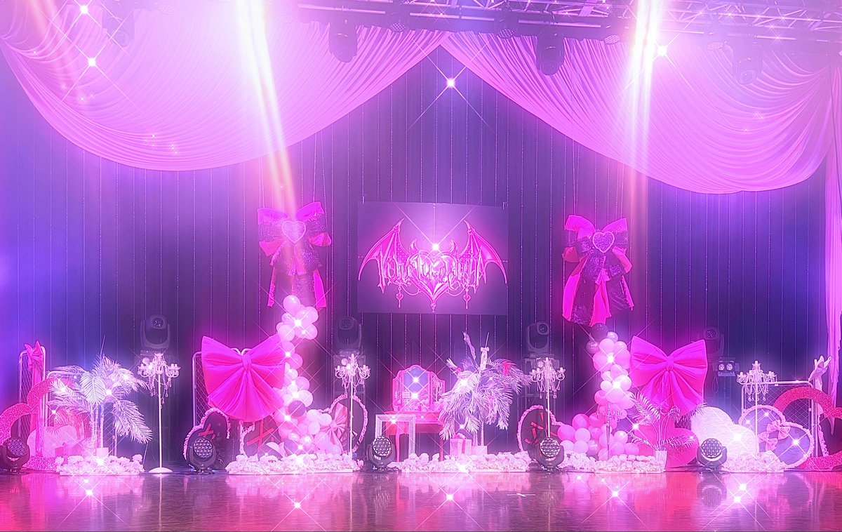 kyaro29's tweet photo. だいすきな   #AVAM ちゃんワンマン

@AVAM_Official 

⋱ 🖤🎀『Lovely♡Devil』🎀🖤 ⋰
                    CLUB CITTA'

ステージ装飾させて頂きました🩷
いつもありがとうございます🩷

これからも飾らせてください🫶🩷 https://t.co/NfydGVwS8H