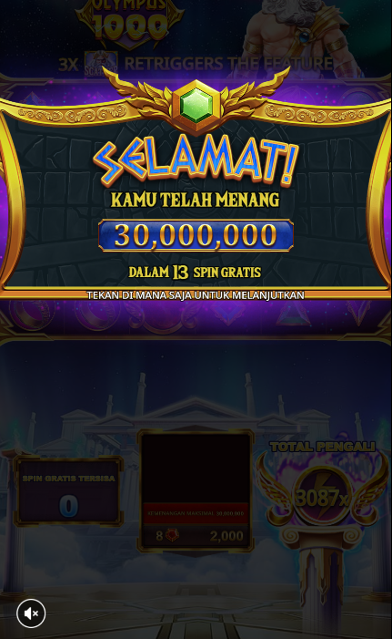 maxwinsultpro's tweet photo. game : gates of olympus 1000
winner : Rp 30,000,000
betting : Rp 2,000
link winner : https://t.co/DrRwRfTmkq https://t.co/ZLlscJZsmB