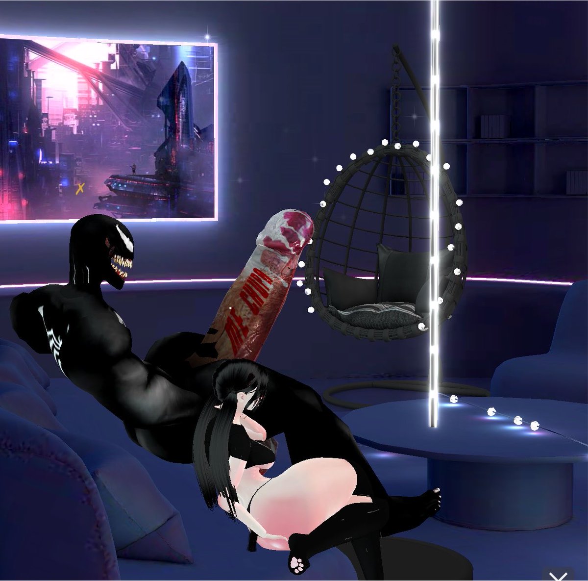nyanispie's tweet photo. venom 🖤🎀
(biggest dick i ever met >_< !! )
#imvu #esex #comgirl #imvusex 
@imvuErome @ImvuPornOne @PxrnStarsVu https://t.co/Vp3yeHXBUE