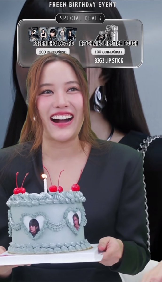 notenpp's tweet photo. เค้กก้อนแรกจาก TIME PHORIA 🎂 ขอบคุณที่เอ็นดูน้องฟรีนนะคะ น่ารักมากๆ เค้กก็น่ารักมาก มีรูปน้องฟรีนคนสวยที่เค้กด้วย เอ็นดูมีเด็กดีใจได้เค้ก 🤍🤏🏼
 
TP X Freen's Birthday Party
#TIMEPHORIAxSRCHAFREEN
#srchafreen‌ https://t.co/AKWHt98xX9