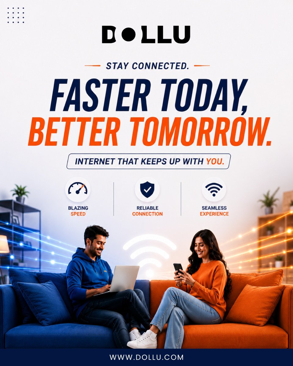 dollulimited's tweet photo. Faster Today. Better Tomorrow.
Experience internet that never slows you down.
🚀 Blazing Speed
🛡 Reliable Connection
📶 Seamless Experience
Stay connected with DOLLU-because your digital life deserves the best.
#DOLLU #HighSpeedInternet #Broadband #StayConnected #FastInternet