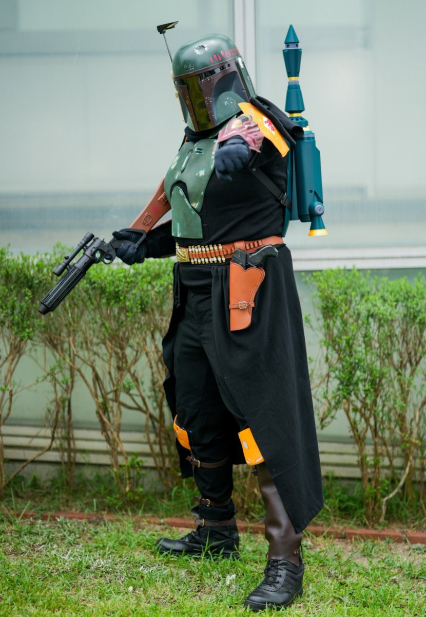 Rainy_worrior's tweet photo. #コスサミ 
スター・ウォーズシリーズより
ボバ・フェット

photo 痛み止めさん https://t.co/BpakZXF3oN