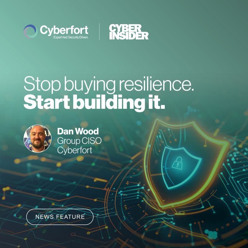 CyberfortInfo's tweet photo. Cyberfort Group CISO Daniel Wood recently shared his thoughts with Cyber Insider Magazine in their article - Stop buying resilience. Start building it.

Read it here: https://t.co/tw0ESUcdxL

#Cyber #CyberSecurity #CyberResilience #SupplyChainSecurity #SecurityAwareness https://t.co/DtpLsgj7nH
