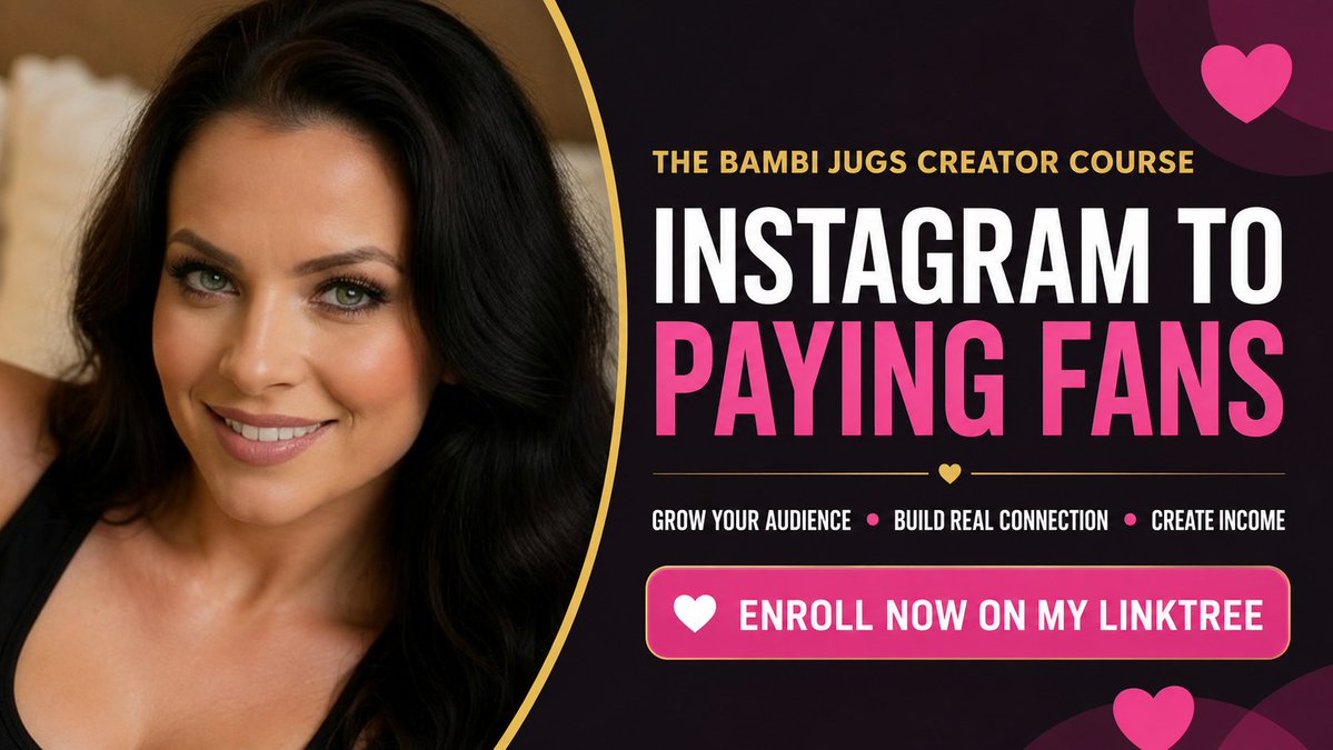 bambijugs's tweet photo. I've just updated my Linktree with my latest content - check it out here! https://t.co/irBARcf8ZH https://t.co/WQKefgyksL