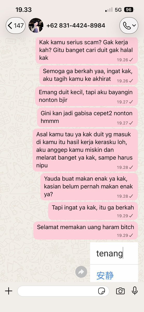 itsbunybear's tweet photo. dah sekian terima kasih, kalau gaada itikad baik dari ybs dan tetep gaada kabar, gak akan aku td postingan ini https://t.co/7m5YCmUQtb