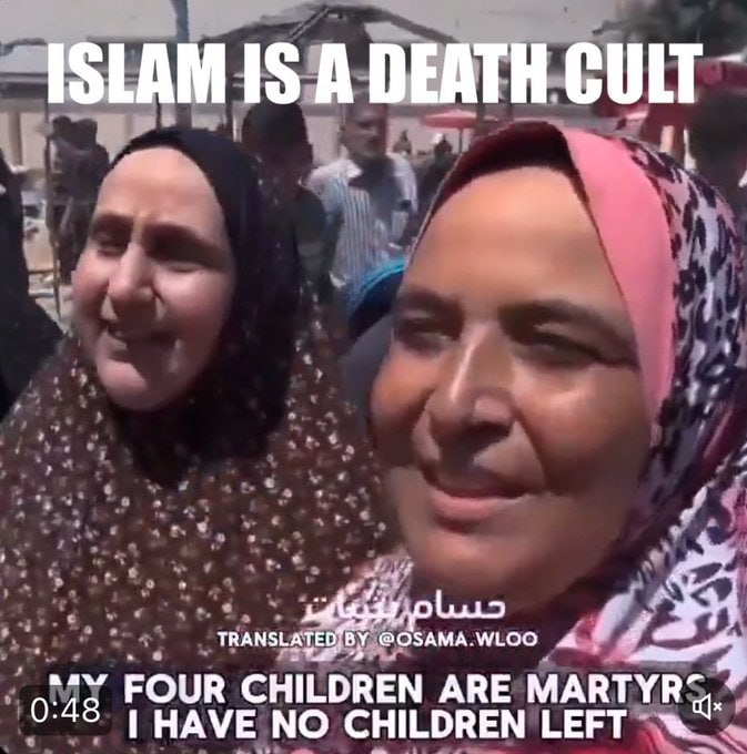 crvdox's tweet photo. @realMaalouf It's a sect, a death cult.

They repeat threats to non-Muslims in their "prayers." 

Systematic repetition is a form of mental conditioning, of brainwashing.

They repeat and act in accordance with those dogmas without questioning them. If they do, they are ostracized or worse. https://t.co/jS5J8vUR9P