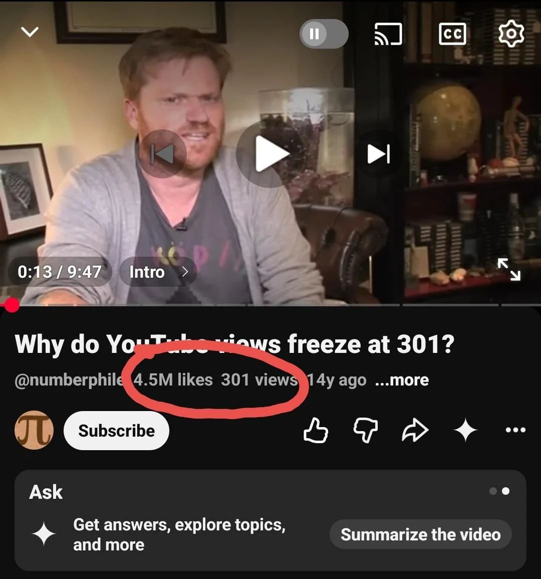 ManawRaj09's tweet photo. WTF 👀 

4.5M likes on 301 views? 

What's going on here? https://t.co/ItZI9wG7Pg