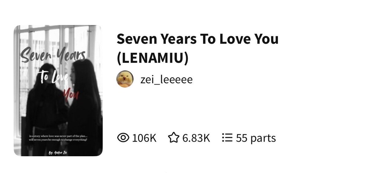 lenamiusgf's tweet photo. another one of my favorite lenamiu fics. it’s on wattpad and currently ongoing and the author updates it regularly. PLEASE GIVE IT A READ ITS SO GOOD!!! https://t.co/el3CXWW9n4