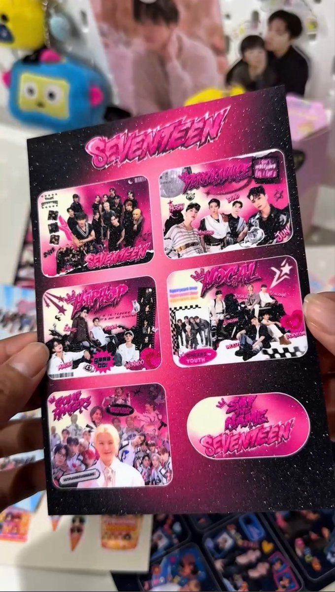 myfavfoodispija's tweet photo. WTS STIKER GEMES SEVENTEEN BY @LusterStudioid 

https://t.co/cVZnoa7cC5 https://t.co/zulqbi2DOc