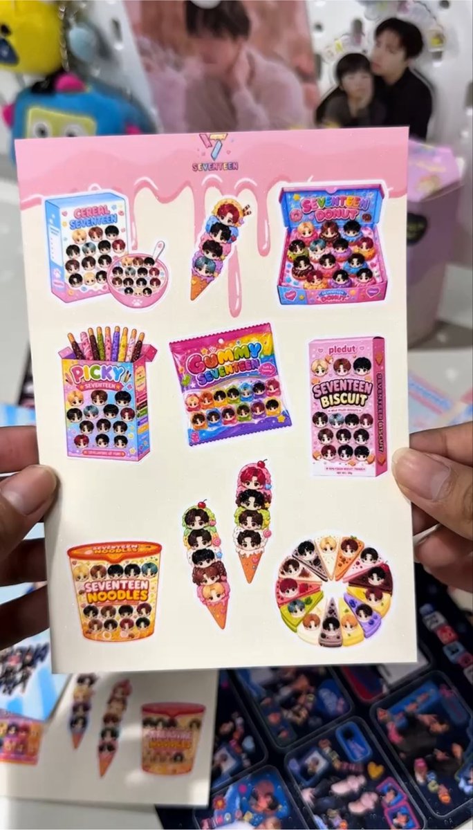 myfavfoodispija's tweet photo. WTS STIKER GEMES SEVENTEEN BY @LusterStudioid 

https://t.co/cVZnoa7cC5 https://t.co/zulqbi2DOc