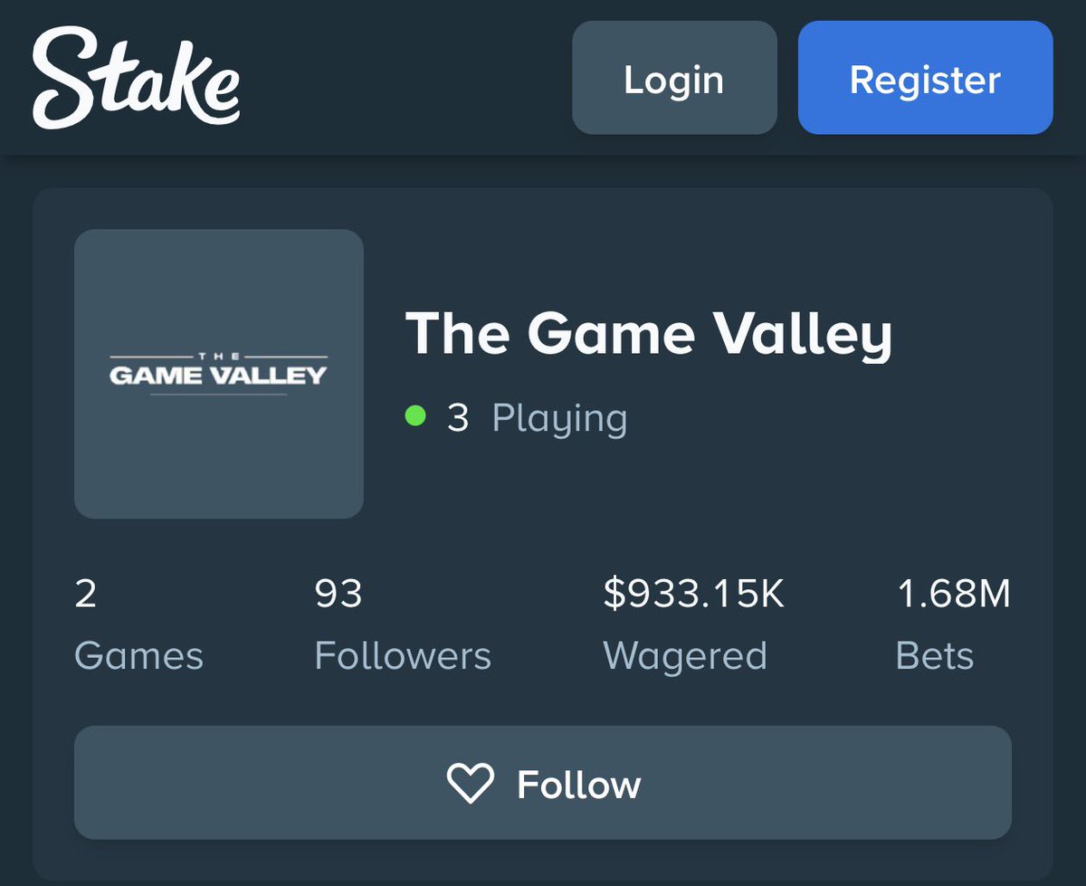the_game_valley's tweet photo. While you wait for the next drop… 👀

Follow us on Stake and don’t miss what’s coming next.

Like, Repost, Drop your Stake ID.🎰 https://t.co/DF9y4sTMai