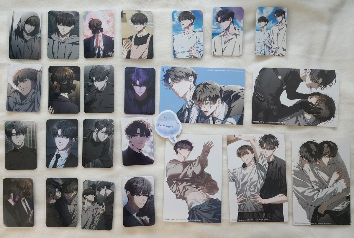 wafer348597's tweet photo. ปล่อยเหมาของเฟ่ 2,500 รวมส่ง
- การ์ดทั้งเซ็ต รวมสเป 2 ใบ
- การ์ดยอด
- โปสยอด 5 ใบ

รับผ่อน / มัดจำ ดู พต ได้คับ

#ฮันเตอร์อยากใช้ชีวิตอย่างสงบ
#ตลาดนัดมันฮวา 
 #ตลาดนัดmanhwa
 #ตลาดนัดbl https://t.co/FFo5lxSw8R