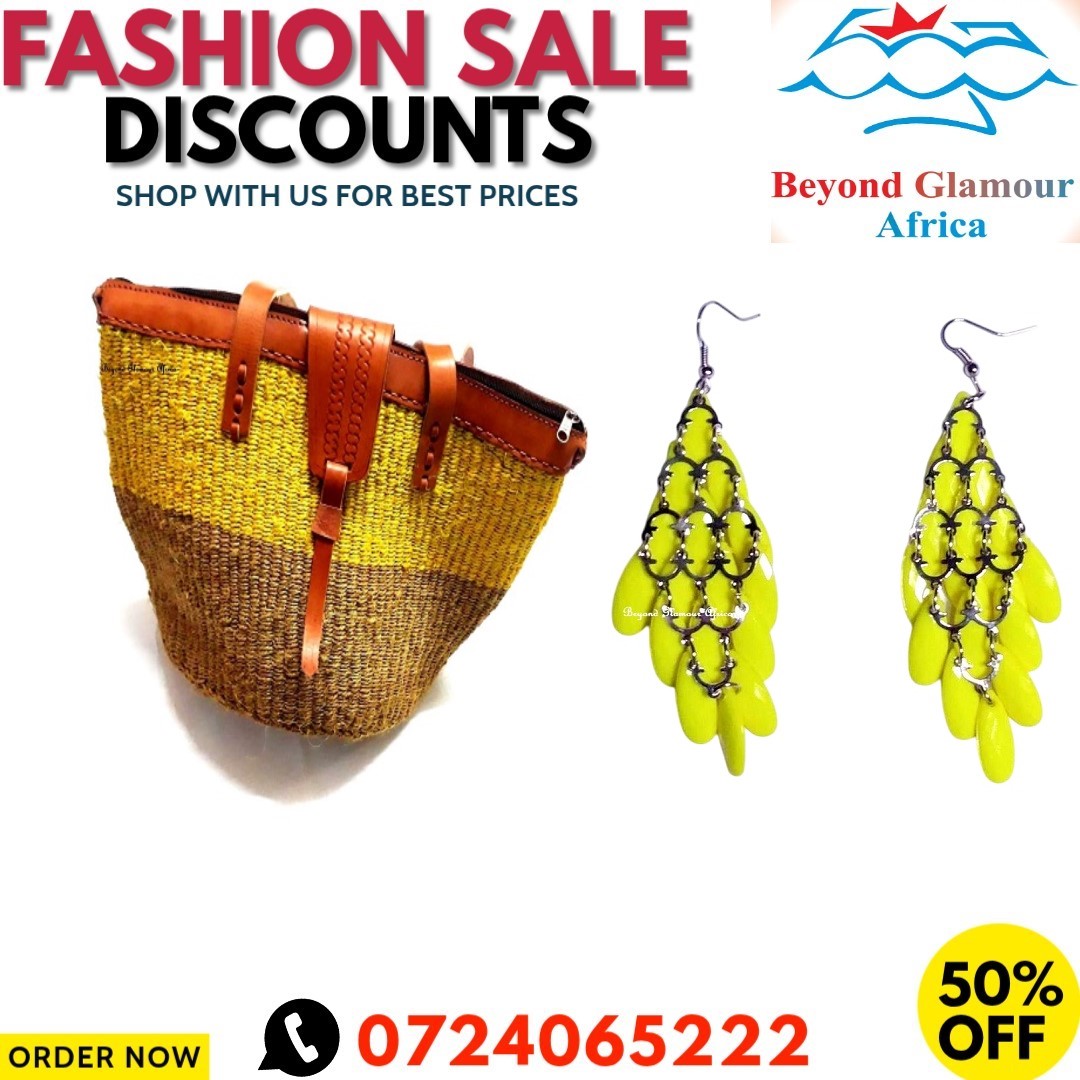 BeyondGlamour_'s tweet photo. Ladies yellow sisal kiondo and matching yellow crystal earrings combo.
Fashionable, durable and best gift to offer.
#bags #african #customiLadized #newmonth #newgoals #beyondglamourafrica #august #vintagestyle #bracelets #fashion #trendy #totebag #fashionsalediscounts https://t.co/LOXXGNQjLf