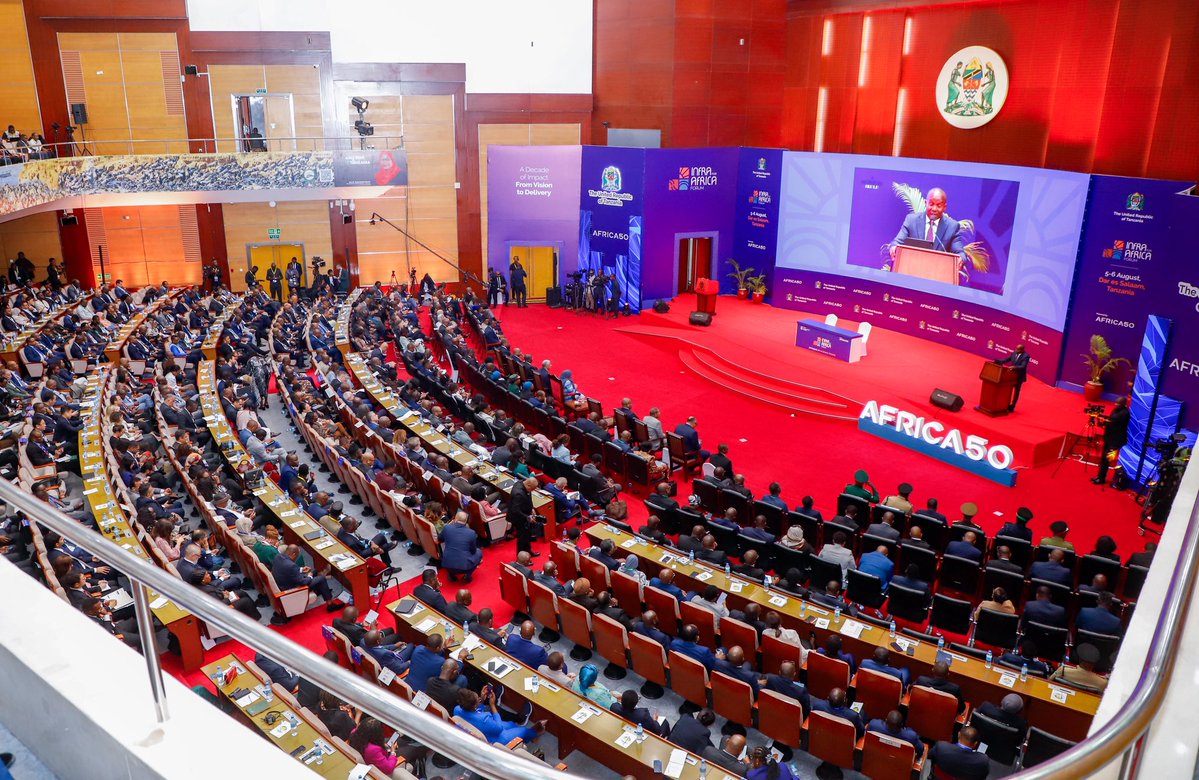 AlexKWachira's tweet photo. Honoured to have accompanied H.E. Deputy President Kithure Kindiki during the opening of the Infra for Africa Forum 2026 at the Julius Nyerere International Convention Centre (JNICC) in Dar es Salaam, Tanzania.

Hosted alongside the Africa50 General Shareholders Meeting and led by H.E. President Samia Suluhu Hassan, the forum brought together over 1,200 leaders, ministers, investors, and development partners under the theme “A Decade of Impact: From Vision to Delivery.”

A key focus of the discussions was boosting infrastructure and energy security through scaling natural gas, strengthening regional power pools and grid interconnections, and accelerating access to clean cooking solutions across Africa.

The forum reaffirmed our collective commitment to working with development partners to advance infrastructure, drive sustainable development, and translate Africa’s vision into tangible results.