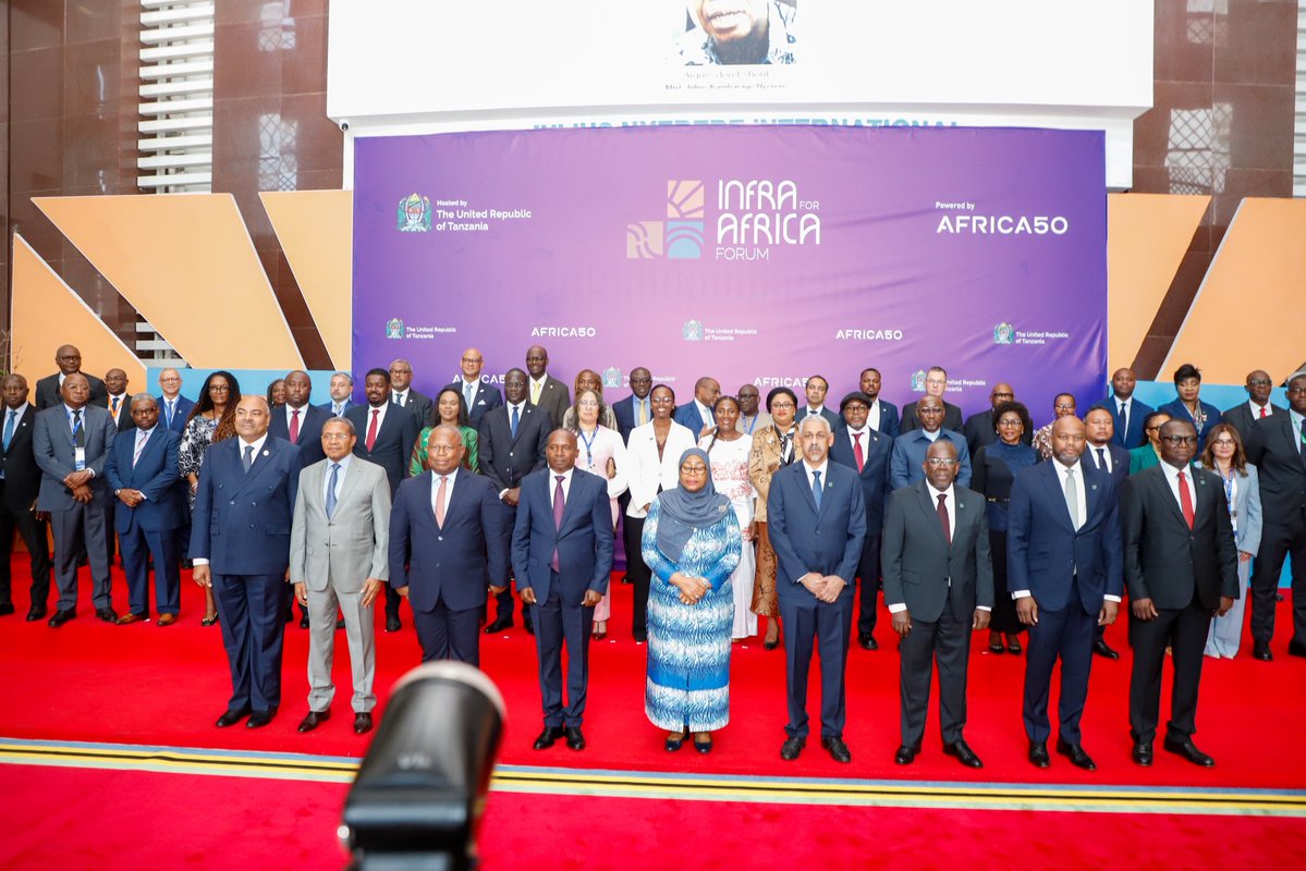 AlexKWachira's tweet photo. Honoured to have accompanied H.E. Deputy President Kithure Kindiki during the opening of the Infra for Africa Forum 2026 at the Julius Nyerere International Convention Centre (JNICC) in Dar es Salaam, Tanzania.

Hosted alongside the Africa50 General Shareholders Meeting and led by H.E. President Samia Suluhu Hassan, the forum brought together over 1,200 leaders, ministers, investors, and development partners under the theme “A Decade of Impact: From Vision to Delivery.”

A key focus of the discussions was boosting infrastructure and energy security through scaling natural gas, strengthening regional power pools and grid interconnections, and accelerating access to clean cooking solutions across Africa.

The forum reaffirmed our collective commitment to working with development partners to advance infrastructure, drive sustainable development, and translate Africa’s vision into tangible results.