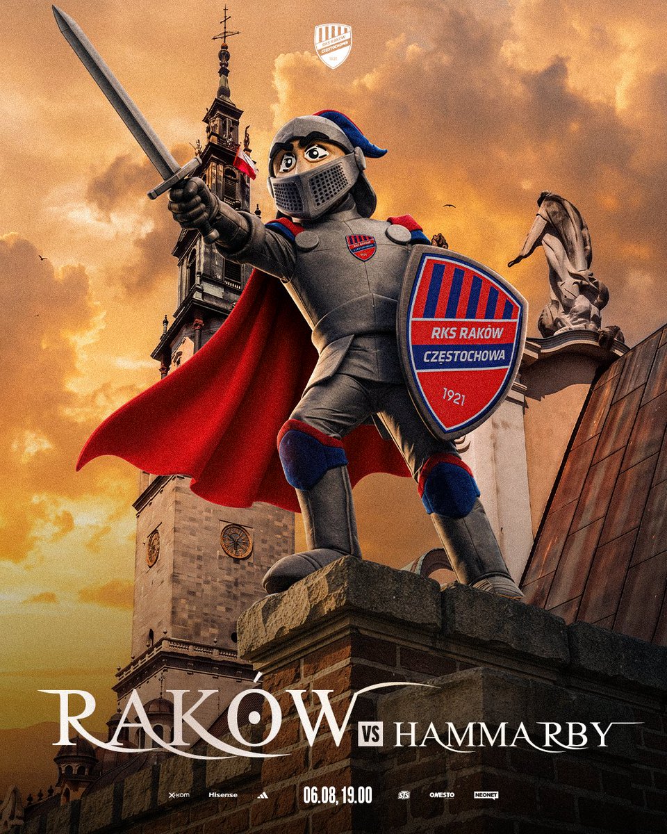 Rakow1921's tweet photo. CZAS NA BITWĘ! ⚔️

Do zobaczenia przy L83, MEDALIKI! 🔴🔵

🎟️ https://t.co/8ztwzCi3fg https://t.co/upuSysOyCY