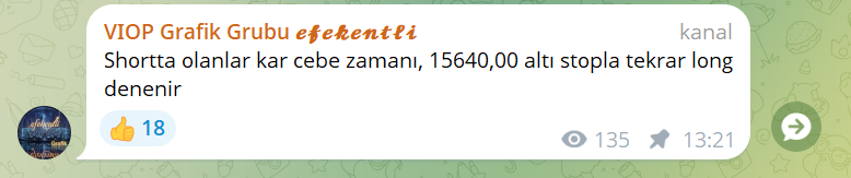efekentli__'s tweet photo. Sabah açılış sonrası yapılan longlar 15938,00 altı shortlarla değiştirildi. 

15640,00 a yakın shortlar verildi, tekrar long açıldı.

15730,00 da 80 puana %50 kar alındı longlarda.

15750,00 pivot üzeri kalan %50 ile devam, pivot altı kar cebe yapılır çıkılır. 

#viop #viop30 #x30yvade 

#efekentlisistem biz daha iyisini yapana kadar vadeli işlemlerde en iyisi bu 😎