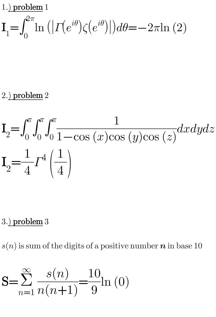 a____s___m11's tweet photo. intriguing problems
#Calculus_Series #math #Integration #differential #integral #mathproblems https://t.co/jDYyDS11hl