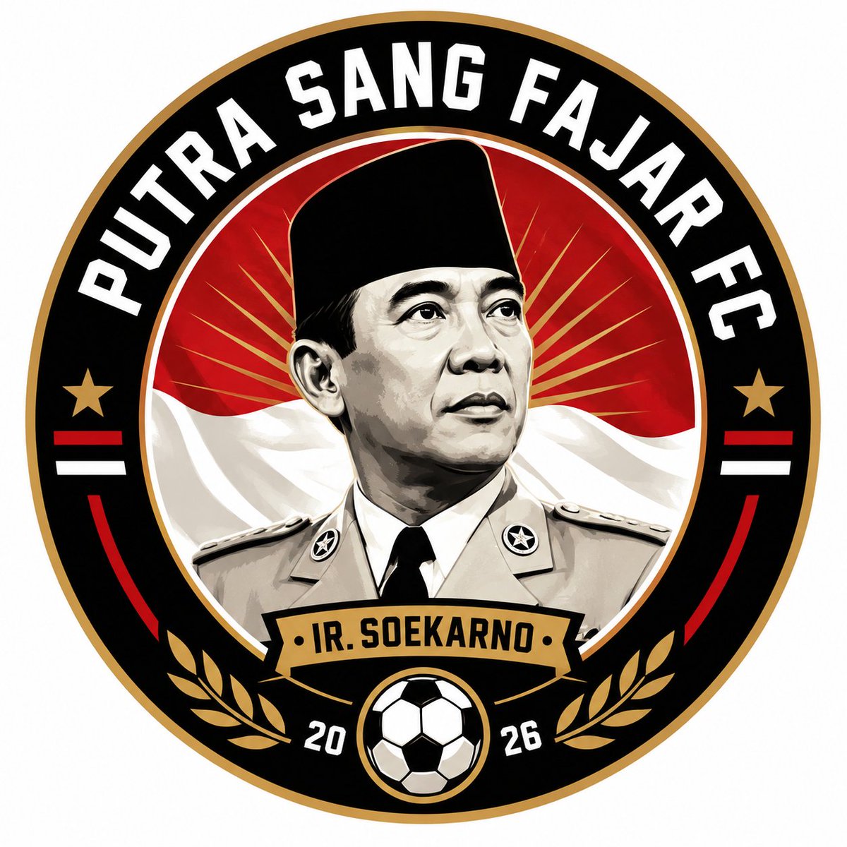FIndonesiaa's tweet photo. ✅OFFICIAL: PDIP KEMBALI BENTUK KLUB BARU DI LIGA NUSANTARA 

Putra Sang Fajar FC, klub kedua milik Partai Demokrasi Indonesia Perjuangan, telah dipastikan akan mengikuti kompetisi Liga Nusantara pada musim 2026/2027.🔴🐂

Nama "Putra Sang Fajar" diambil sebagai penghormatan kepada julukan Presiden pertama Republik Indonesia, dengan harapan dapat membawa semangat persatuan dan perjuangan di setiap pertandingan.🤝🇮🇩

*Photo hanya Ilustrasi AI
