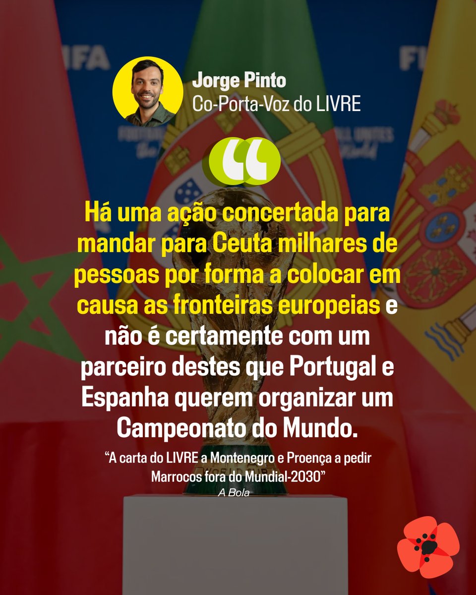 LIVREpt's tweet photo. O futebol pode unir povos, mas não deve servir para normalizar a ocupação de territórios, a violação de Direitos Humanos ou a instrumentalização de pessoas.  O que está em causa é a mensagem que Portugal escolhe dar sobre os seus parceiros e o respeito pelo direito internacional https://t.co/7eipkJKonu