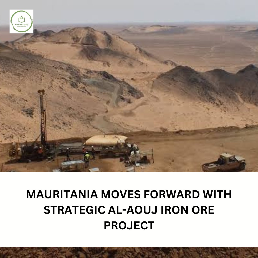 MauritaniaToday's tweet photo. The project was confirmed during the Council of Ministers meeting on 29 July. Authorities announced that SNIM now owns 92% of El Aouj Mining Company and plans to fund nearly 40% of the more than $2 billion investment from its own resources.
#mauritania #mauritanie #موريتانيا https://t.co/3r0TcESDsr