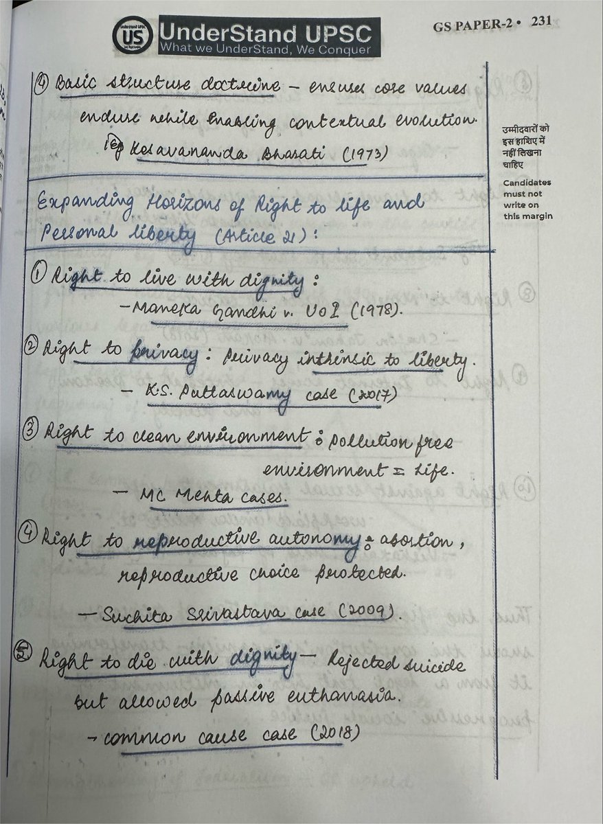 UnderStandUpsc's tweet photo. The #Constitution of India is a living instrument, made for a progressive society. https://t.co/iiCQPqoKHT