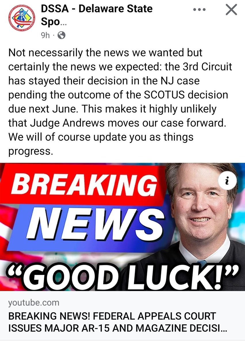 theBuffTricorn's tweet photo. Add 3rd Circuit to list of entities that failed DE their rights. People saying its expected.  I'm getting tired of being constitutionally failed at every level of Government - Judicial, Executive, and Legislative. 

 Walking up to SCOTUS like " Please sir, I want some more ." https://t.co/6ZdlLa3HDR