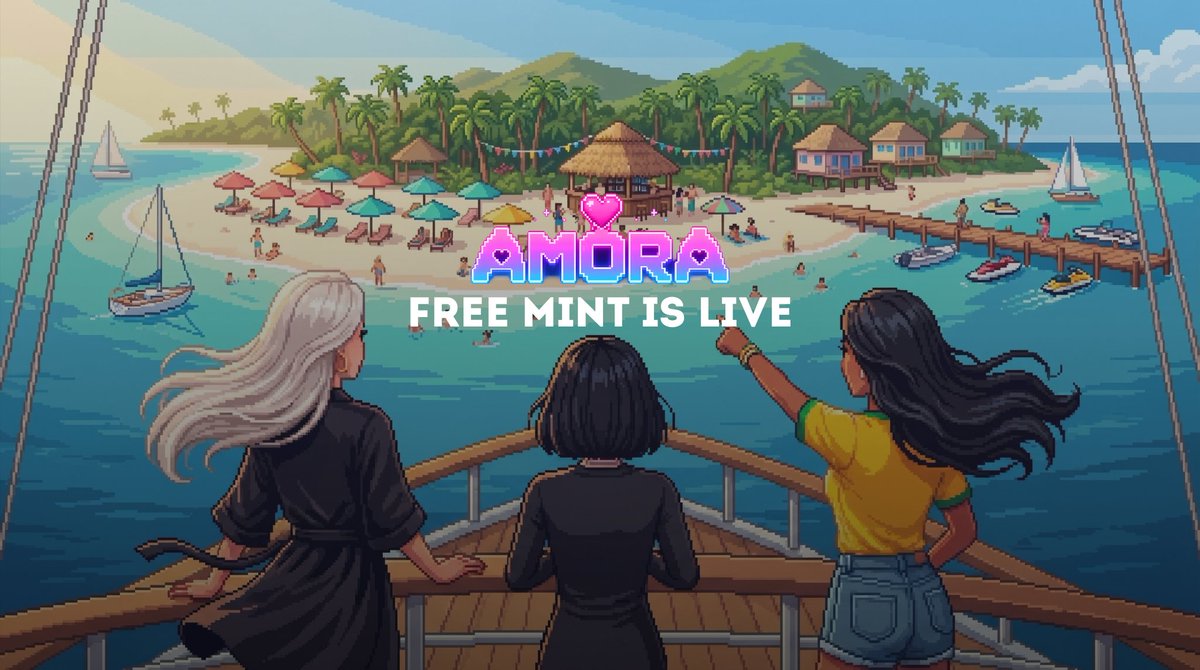 AmoraNFTs's tweet photo. Amora FREE MINT is LIVE on @opensea !

Mint yours at: https://t.co/LqQLnNSKHj

294 wallets are eligible! Free Mint stage will last for 1 hour. Make sure you don't miss it!

Read our pinned article to discover NFT agent layer and holder utilities! https://t.co/BzeWEFFMg2