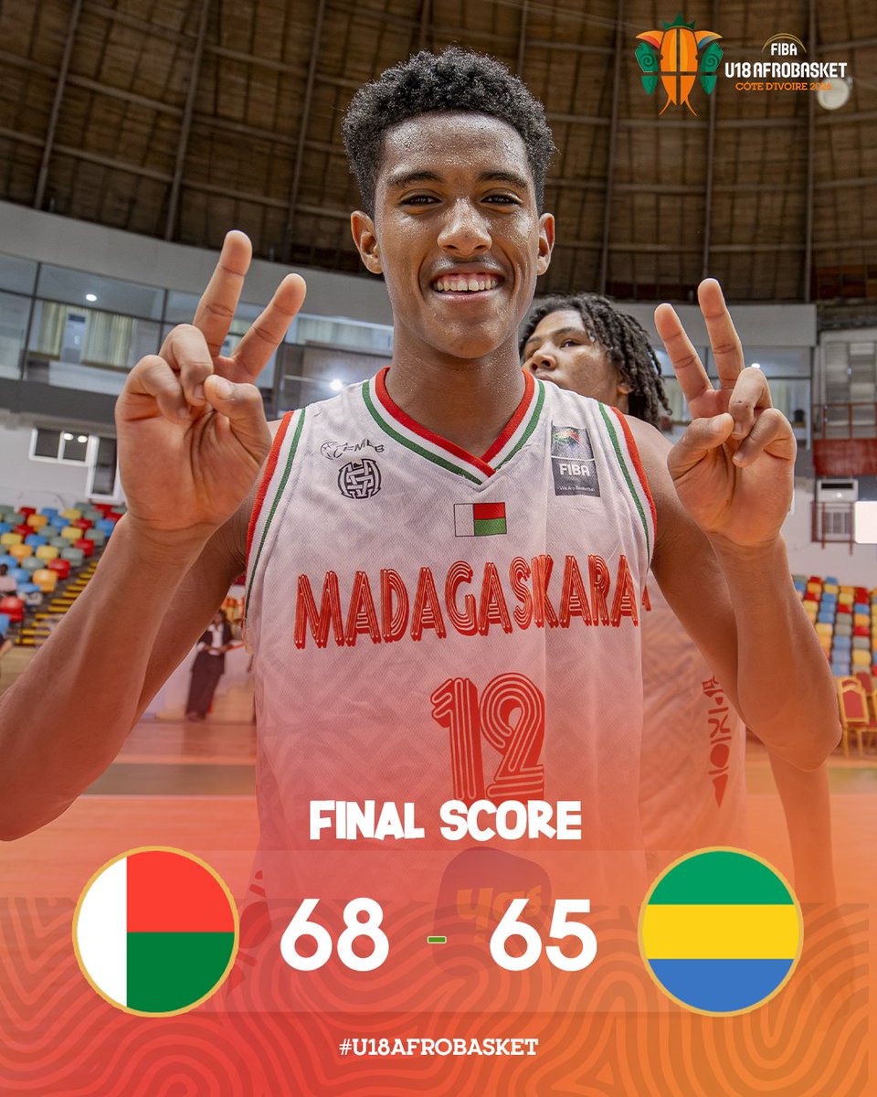 AfroBasket's tweet photo. ๐ฒ๐ฌ The Anloay start strong their #U18AfroBasket campaign with a victory at the buzzer! ๐ฅ
#LegacyReloaded https://t.co/kuEg0wOEIB
