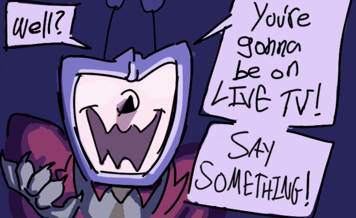 TellyJelly1997's tweet photo. May or may not have just rewatched the truman show

#spamtenna #tenna #tennadeltarune #spamton #spamtongspamton https://t.co/12dU9QElwY