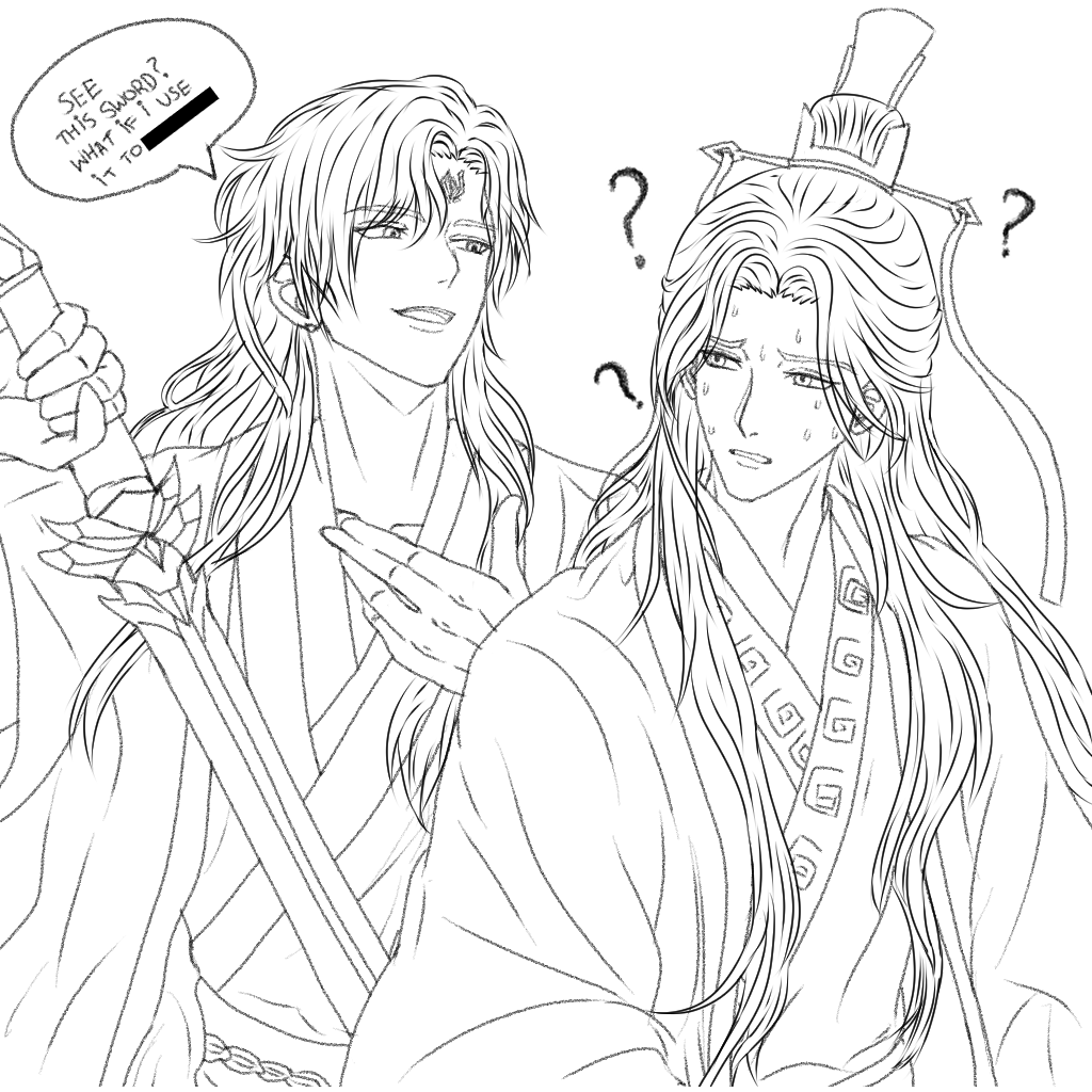 SarikaReixev's tweet photo. Bingqiu mischievous behaviour part 1
#svsss #LuoBinghe #ShenQingqiu #bingqiu https://t.co/5WoZ70d3IZ