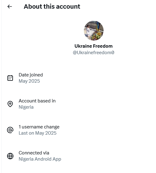 CoolEvvie's tweet photo. A few more scammers posing as "Ukrainian soldiers" to RMB.
#Fellas, you know what to do!

https://t.co/WLp7KH3puT (Nigeria)
https://t.co/ijDSyjCfZH (Nigeria)
https://t.co/A0L1RE8Xtr (Africa)
https://t.co/qd7iwN4C0U (Nigeria) https://t.co/qWASuGEkC1